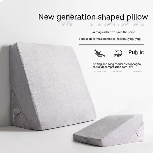 Memory Foam Triangle Cushion Wedge Pillow