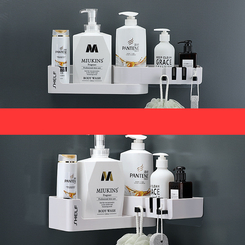 Wall suction triangle storage