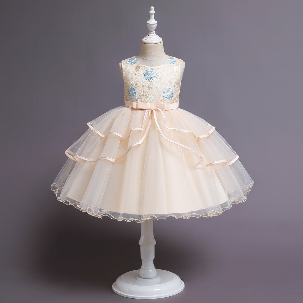 Fashion Personalized Girls' Short Dress