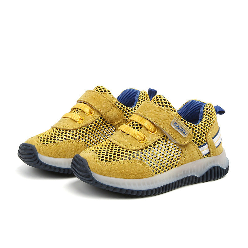 Children's Mesh Sports Shoes Breathable Mesh Shoes Summer 1-3 years Old