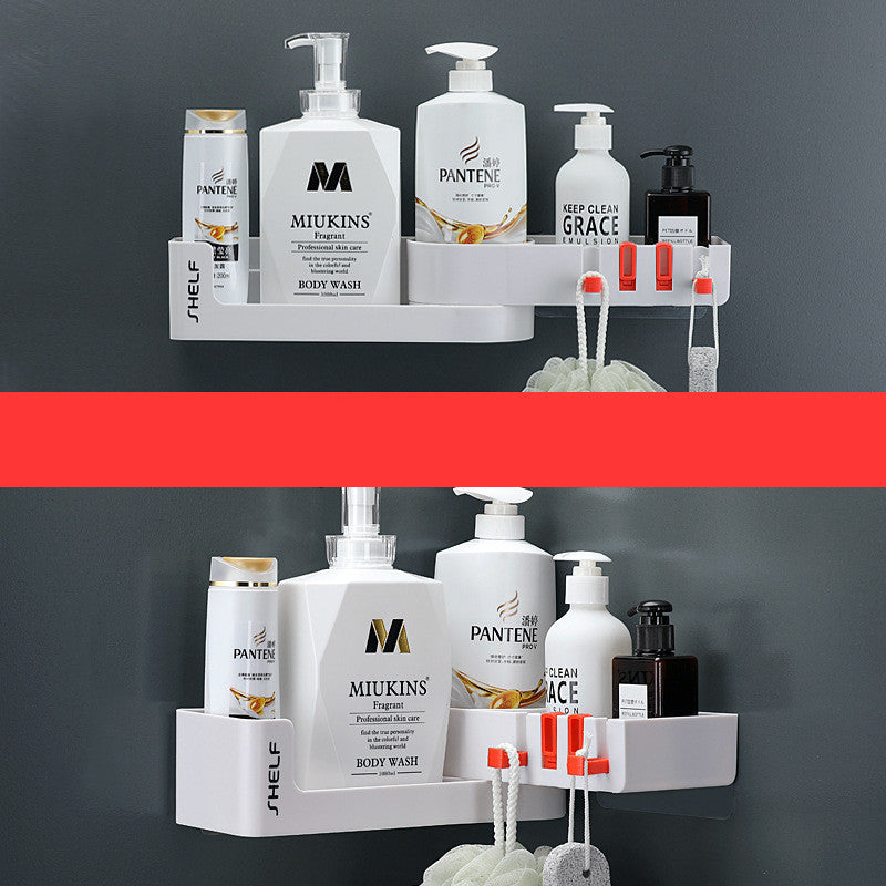Wall suction triangle storage