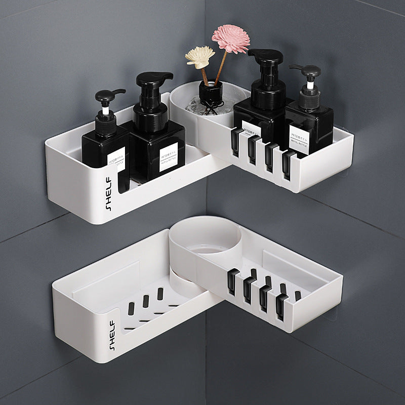 Wall suction triangle storage
