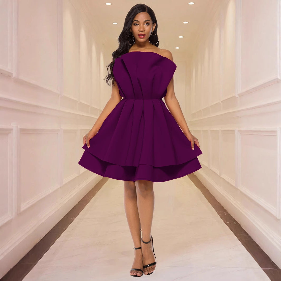 Women's Fashion Personalized Sexy Tube Top Dress
