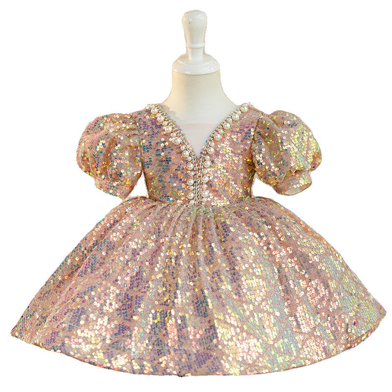Girls' Creative Casual All-matching Dress