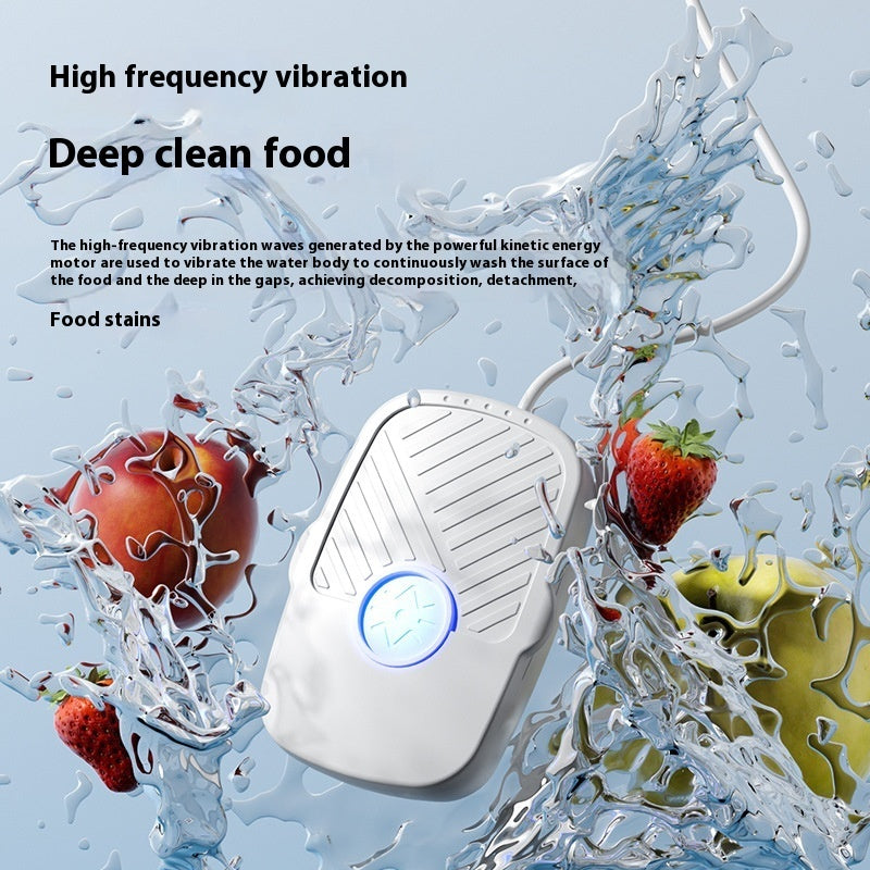 Multifunctional Washing Machine Fruit And Vegetables Usb Household Mini Tooth Washing Set Jewelry Oil Stain Vibration