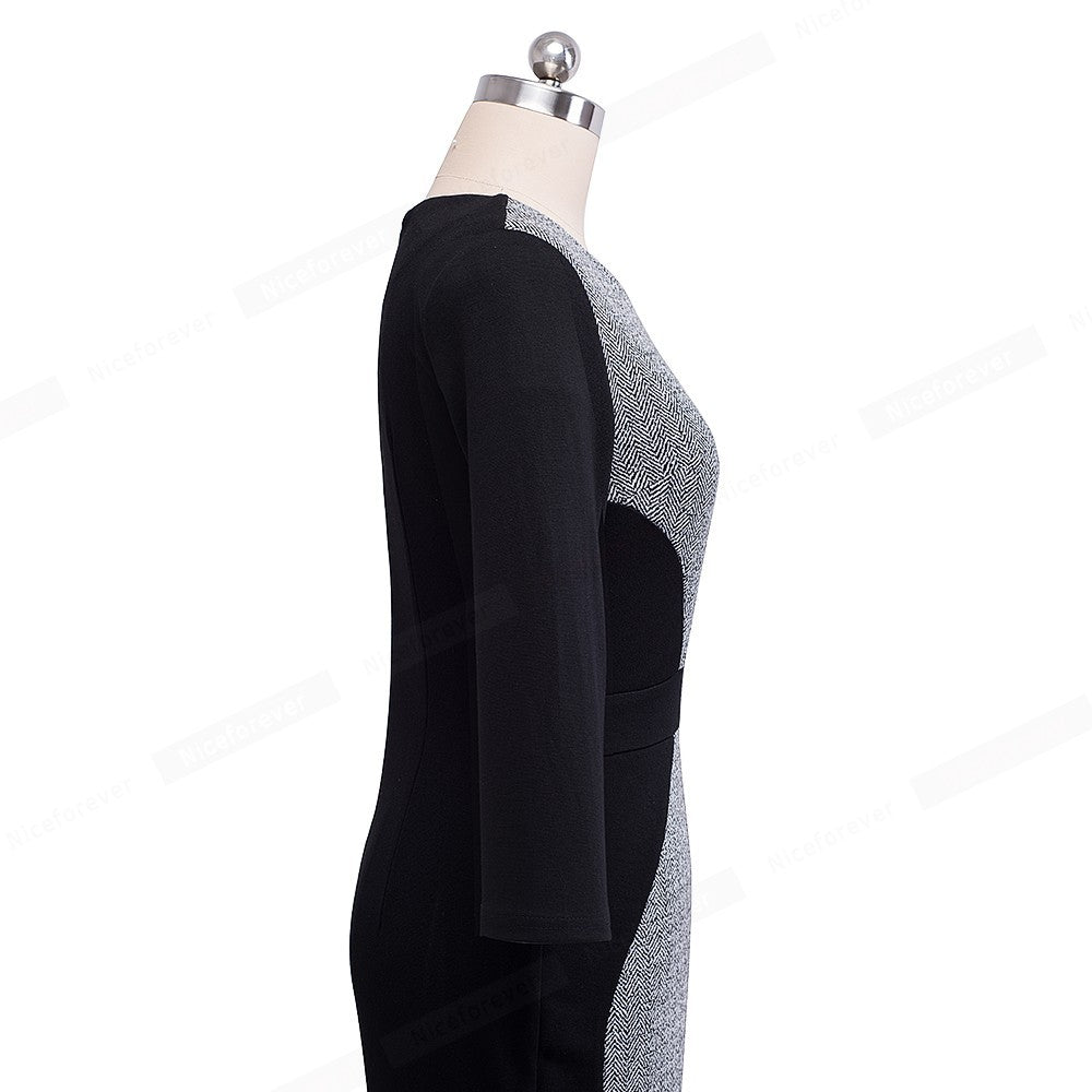 Women's Temperament Slim Slimming Buttocks Pencil Skirt