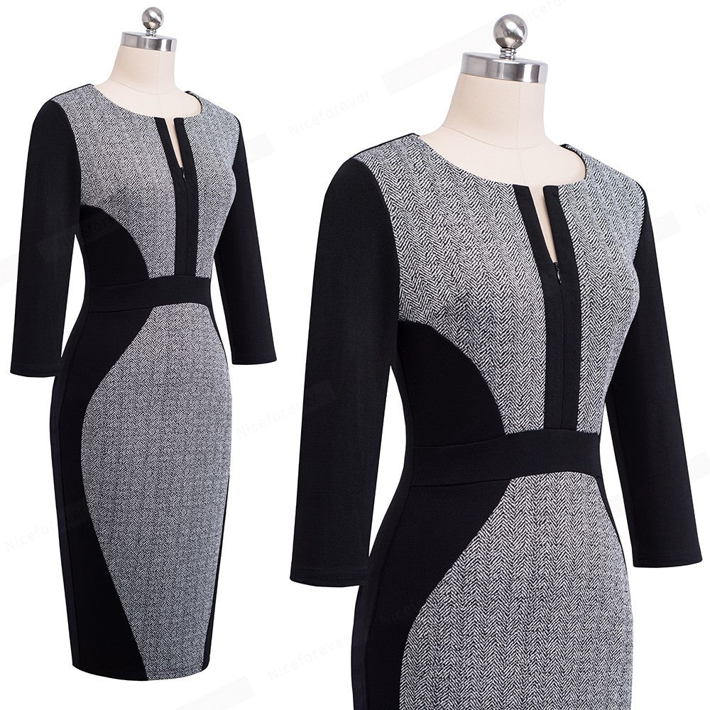 Women's Temperament Slim Slimming Buttocks Pencil Skirt