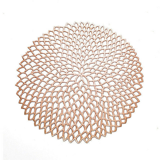 Round Coaster Insulation Table Mats Pads