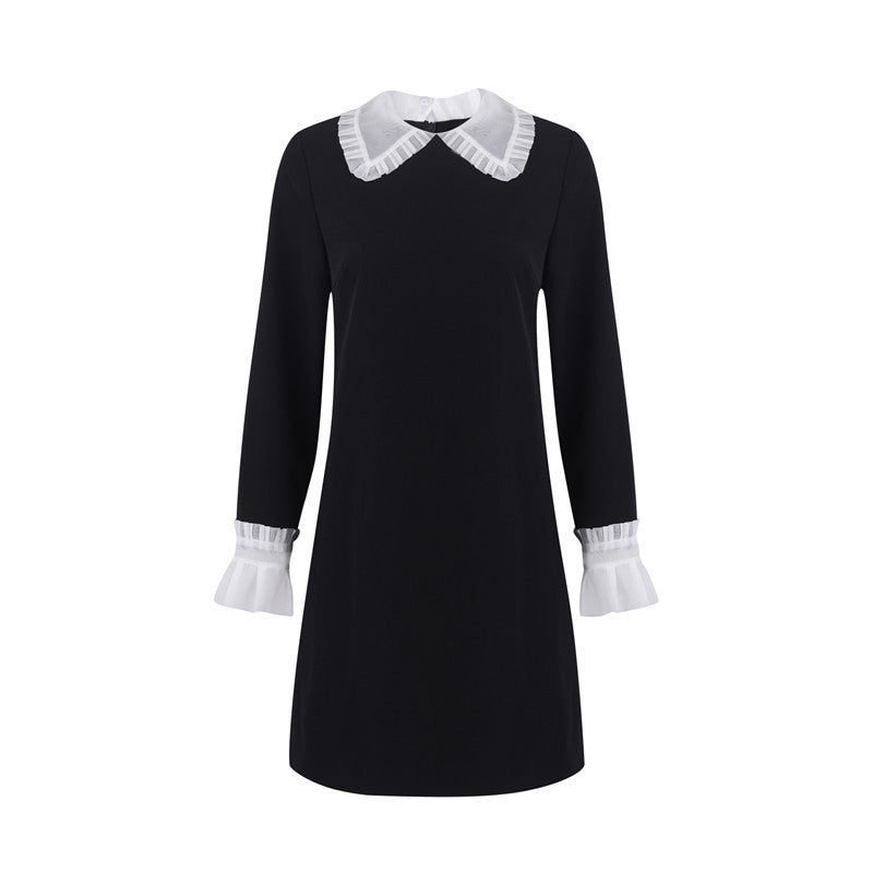 Black Dress Base Skirt Temperament Ladies Dress Skirt