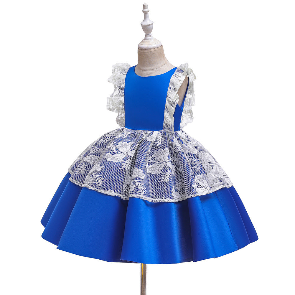 New Girls Princess Pettiskirt Children's Dress