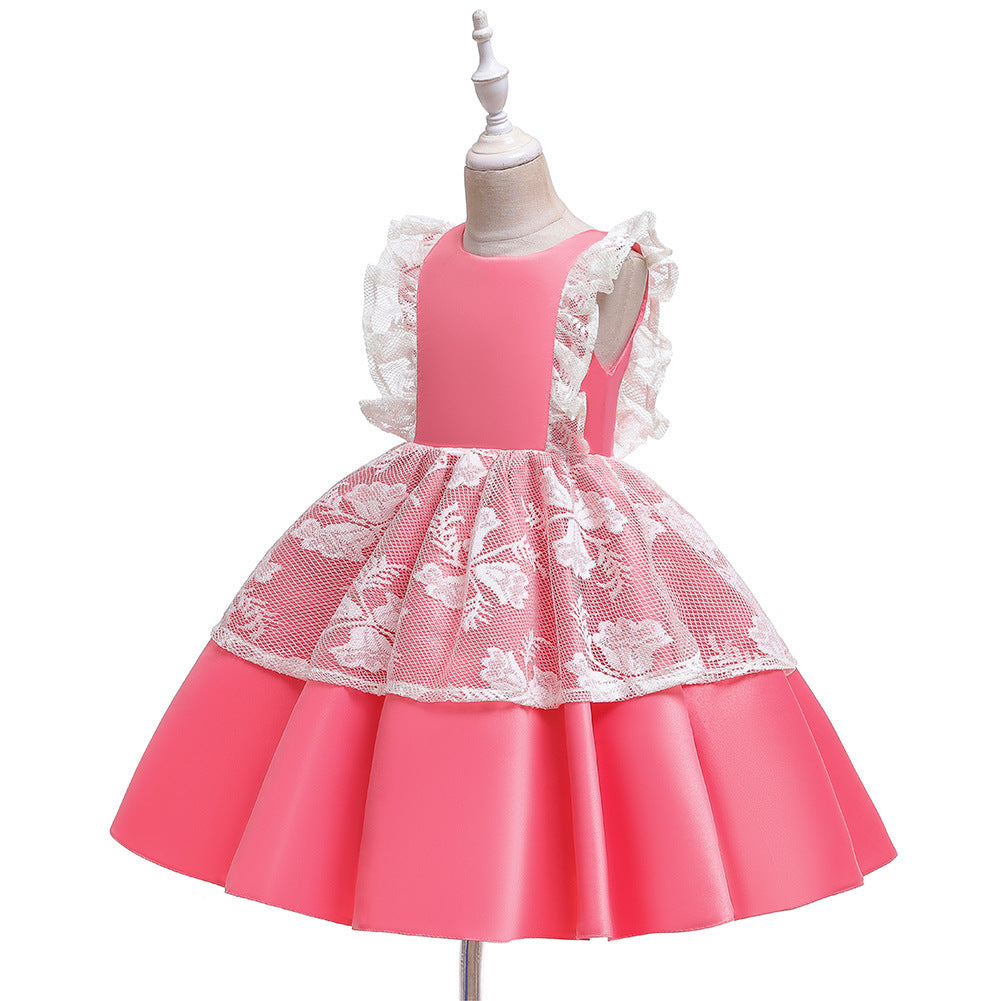 New Girls Princess Pettiskirt Children's Dress