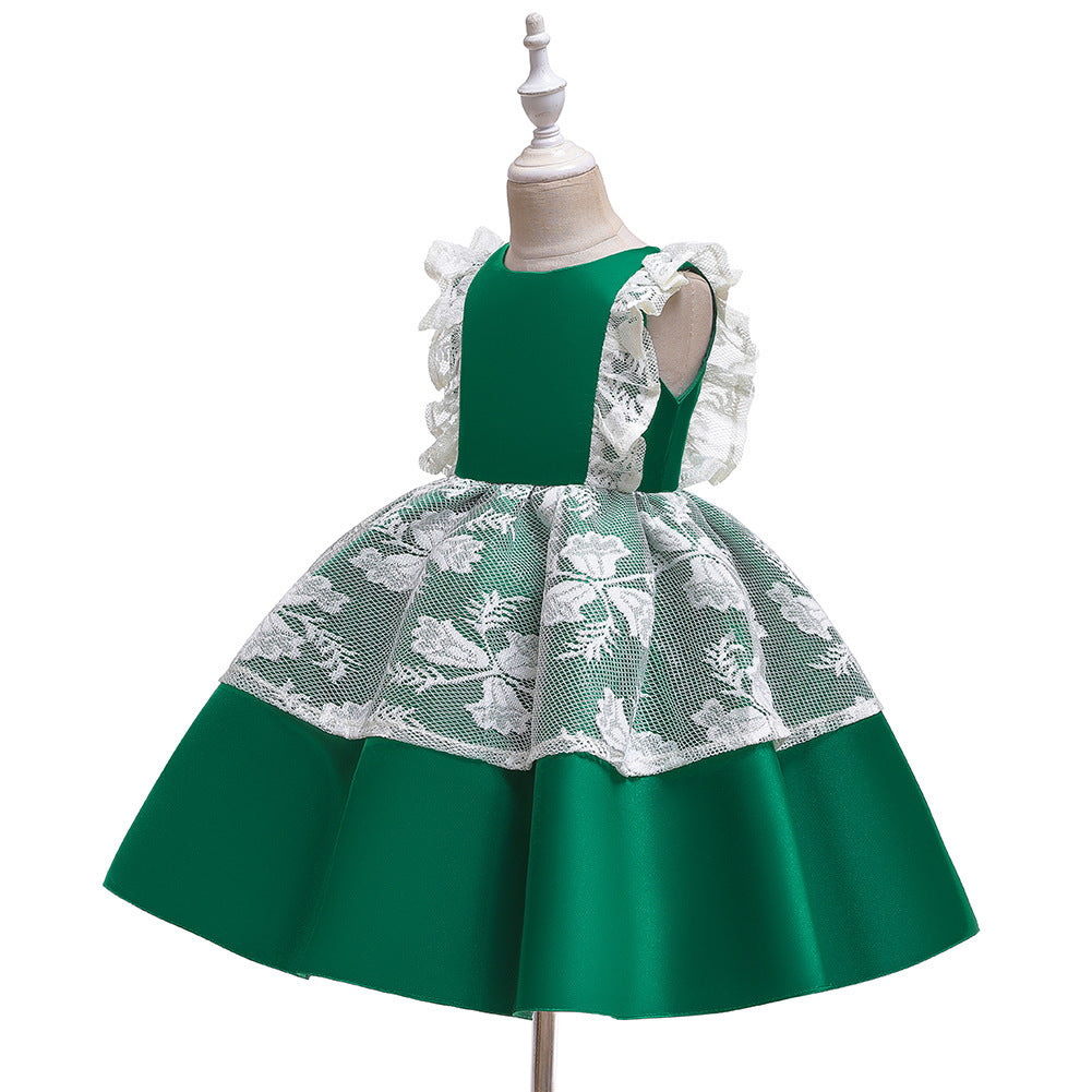 New Girls Princess Pettiskirt Children's Dress