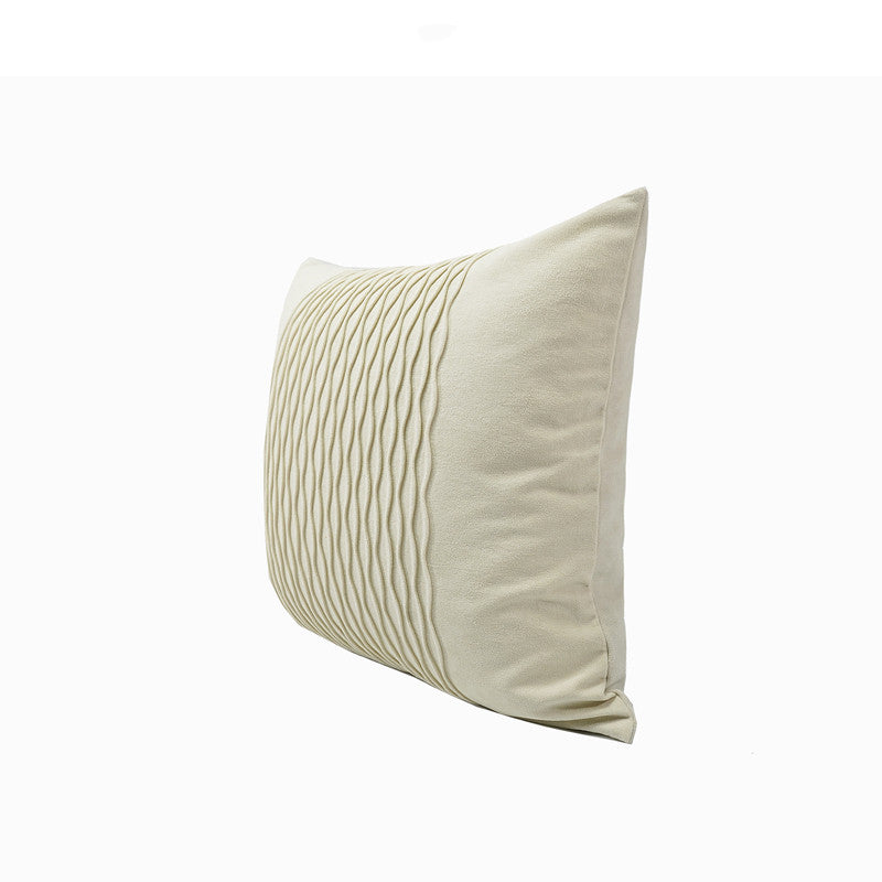 New Product Beige Wave Pattern Pillow Nordic Modern Minimalist Model Room Sales Prescription Pillow