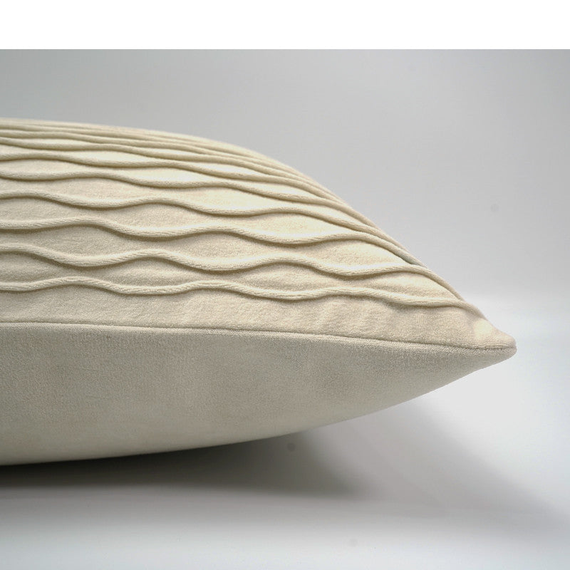 New Product Beige Wave Pattern Pillow Nordic Modern Minimalist Model Room Sales Prescription Pillow