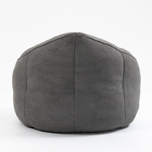 Bedding Bean Bag Sofa Chair High Pressure Foam Bean Bag Chair Material With Padded Foam Padding Compressed Bean Bag With Footrest