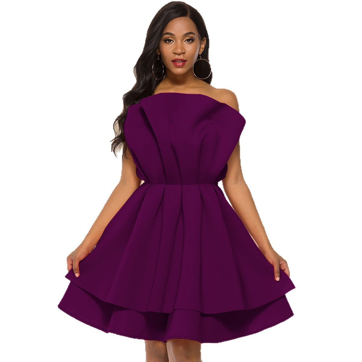 Women's Fashion Personalized Sexy Tube Top Dress