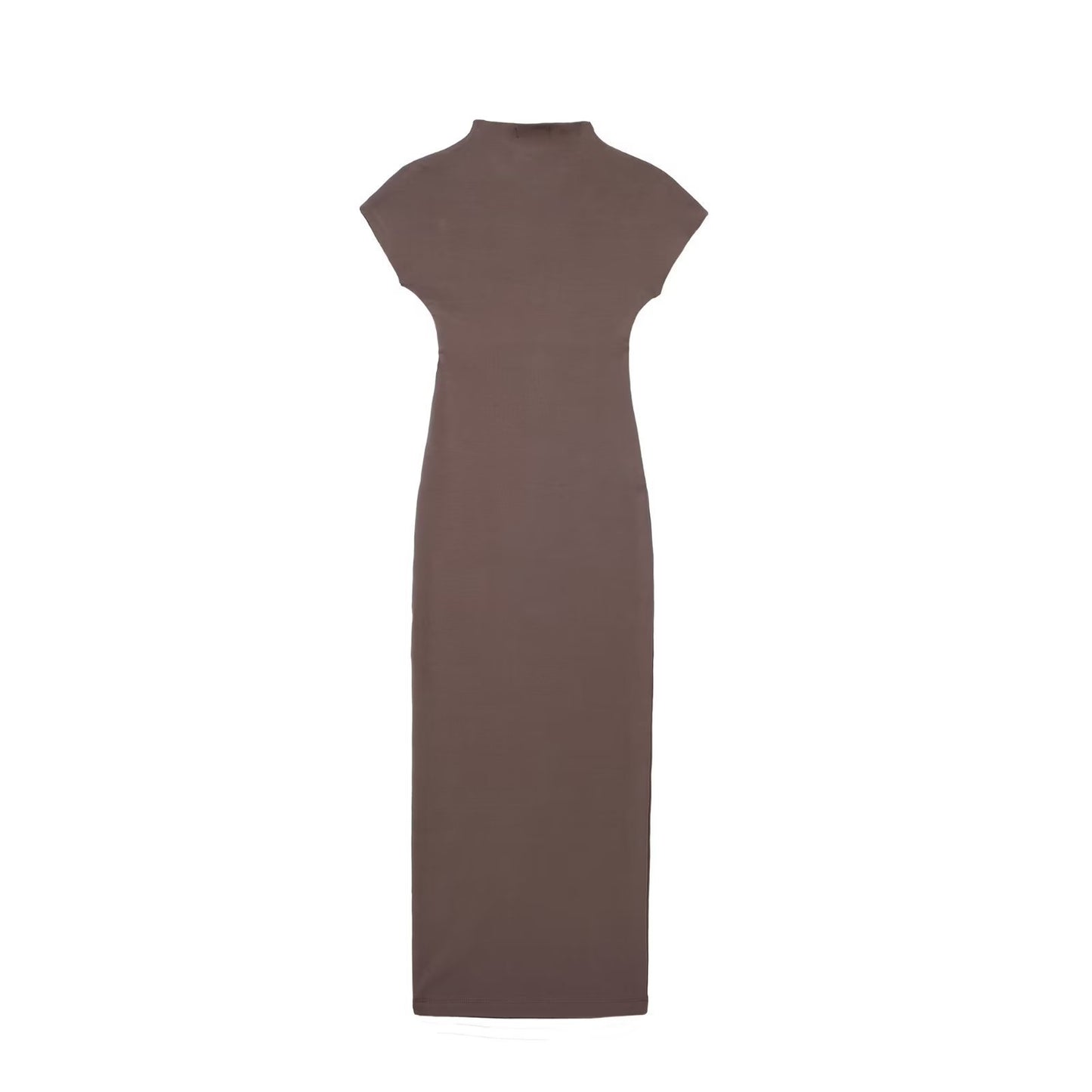 French Waist Slimming Cotton Midi Skirt Dress