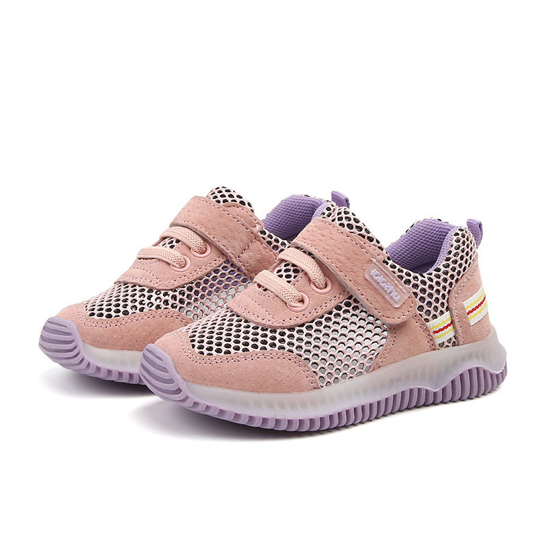 Children's Mesh Sports Shoes Breathable Mesh Shoes Summer 1-3 years Old