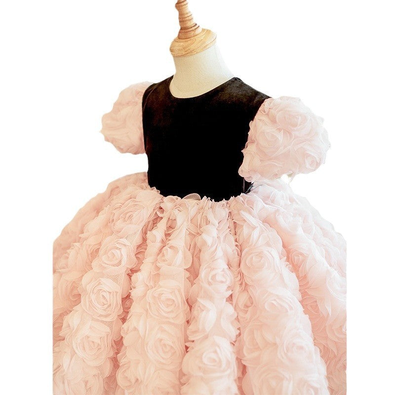 Girls Fashion Personality Umbrella Princess Dress