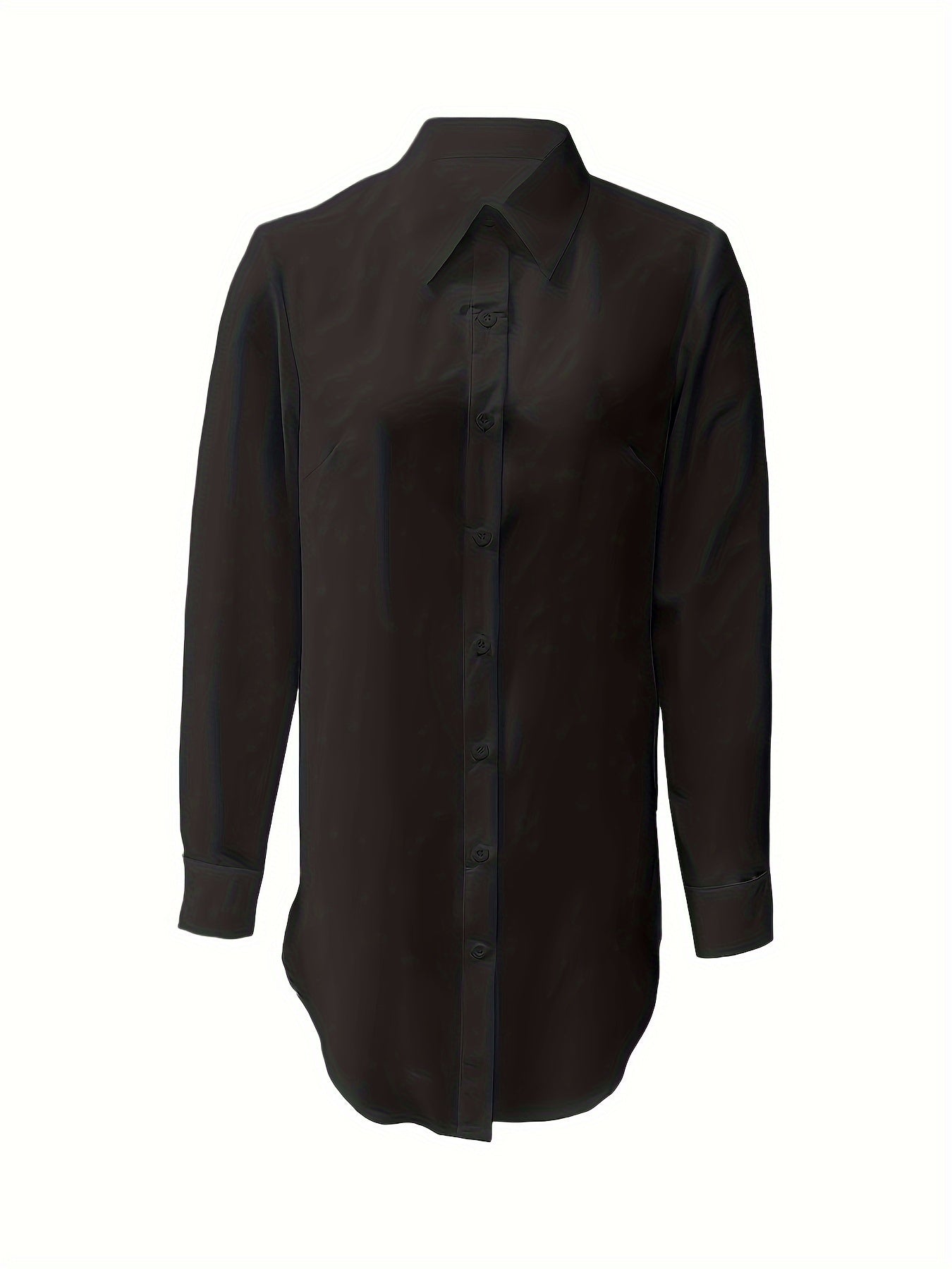 Long And Simple Casual Shirts Can Be Worn In Four Seasons.