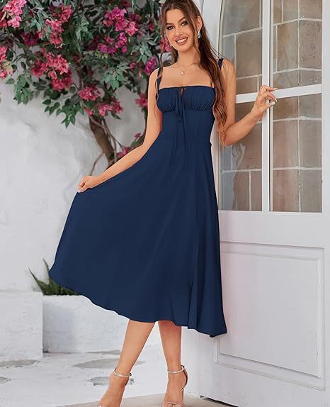 Floral Midi Bohemian Tank Dress