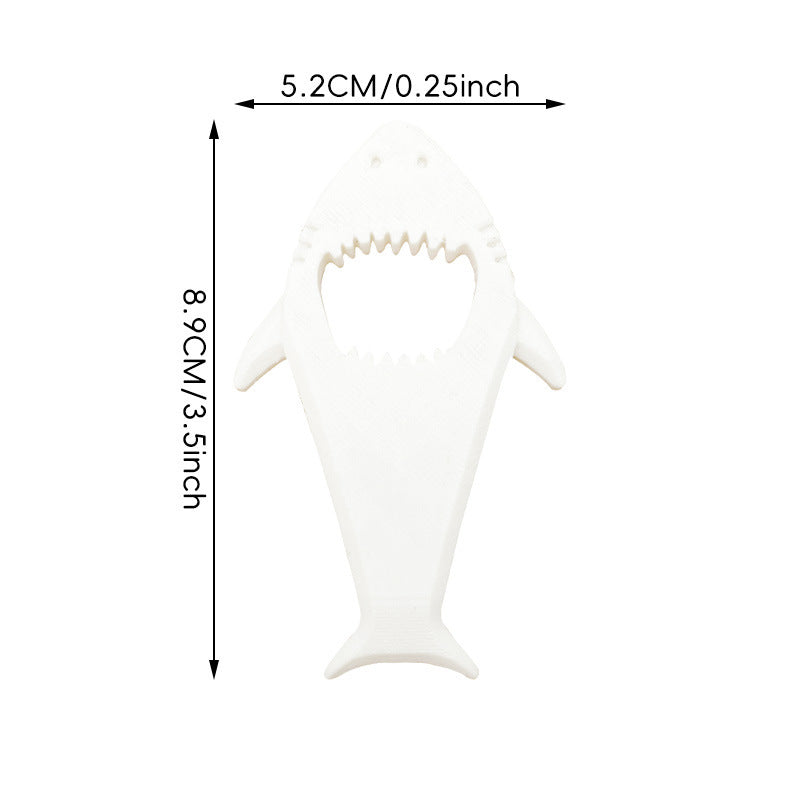 Cartoon Shark Bottle Opener Beer Screwdriver