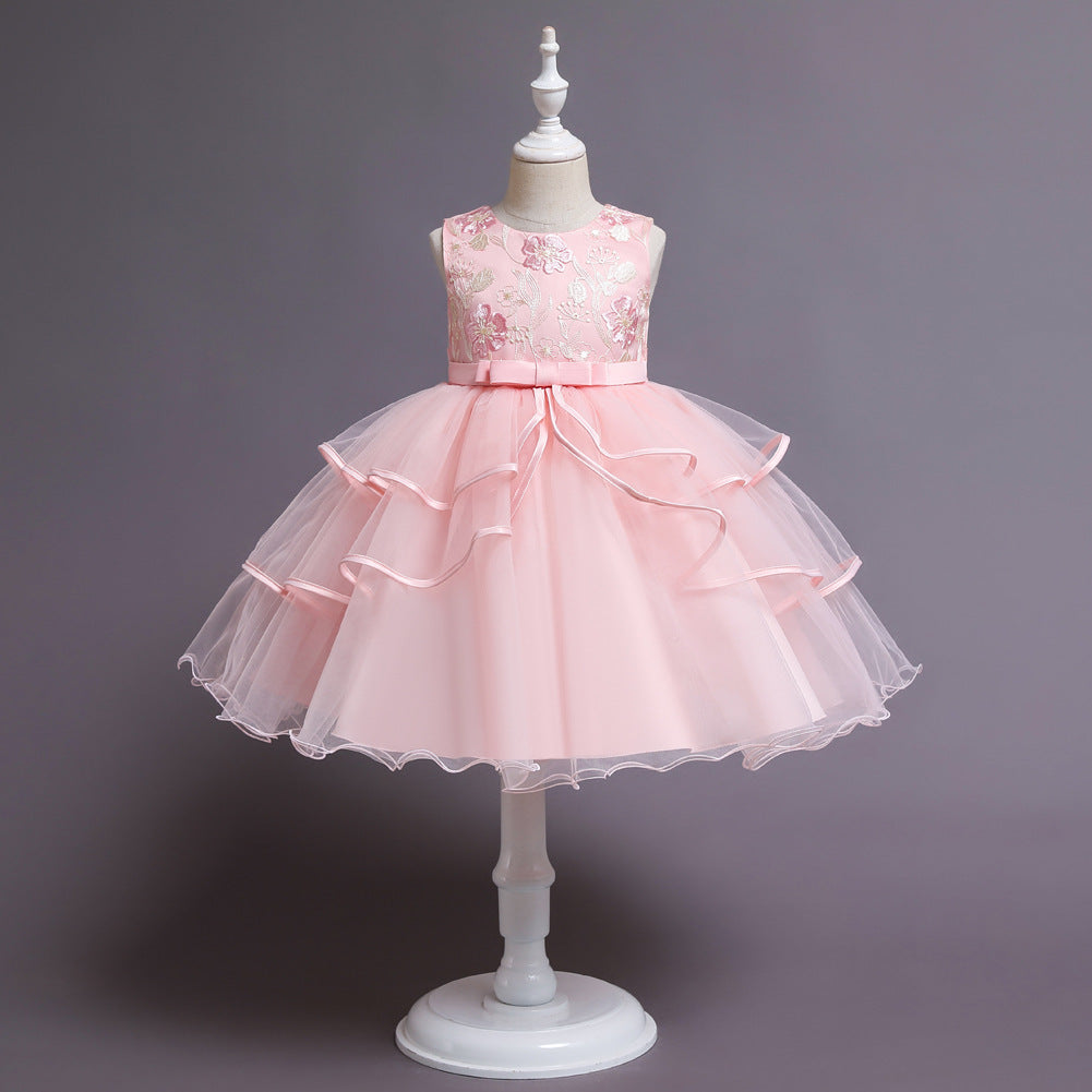 Fashion Personalized Girls' Short Dress