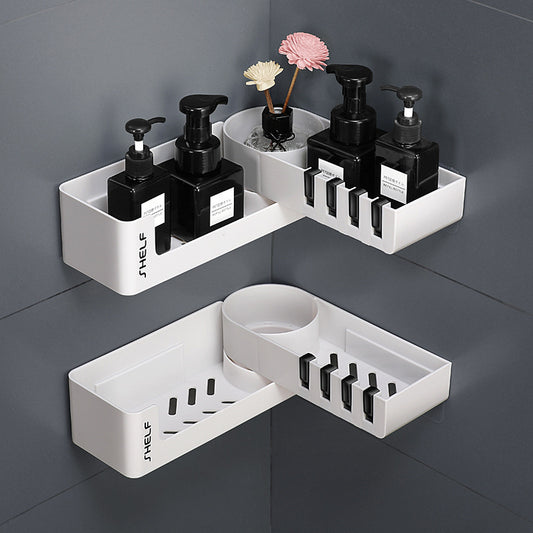 Wall suction triangle storage