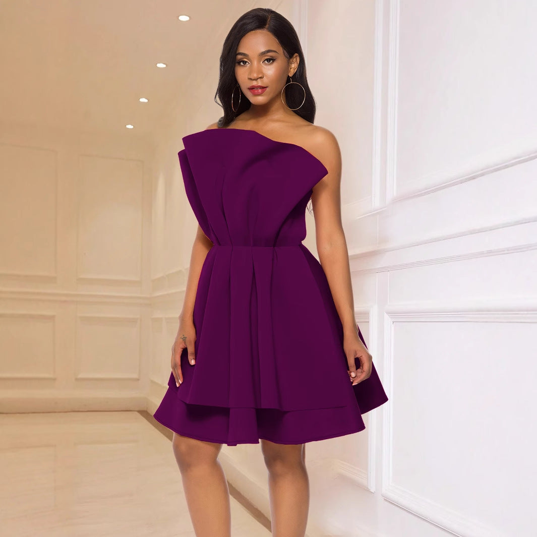 Women's Fashion Personalized Sexy Tube Top Dress