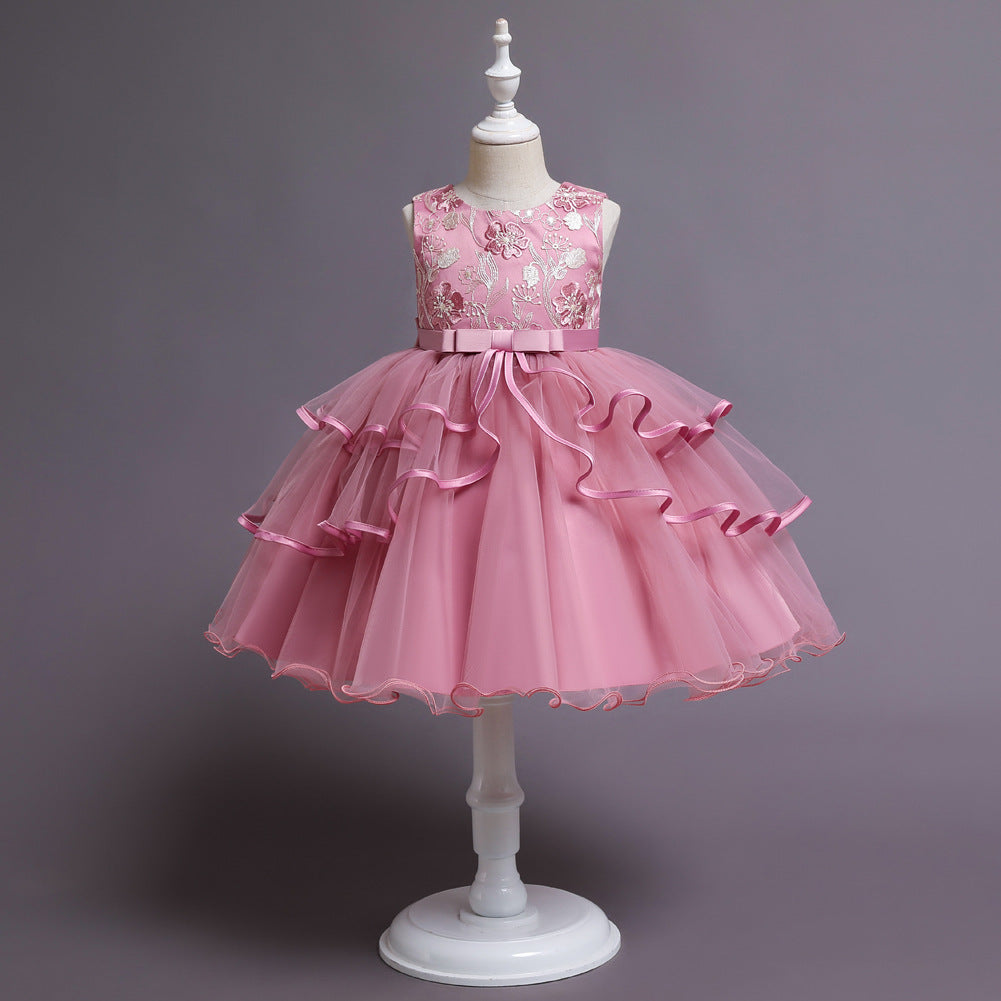 Fashion Personalized Girls' Short Dress