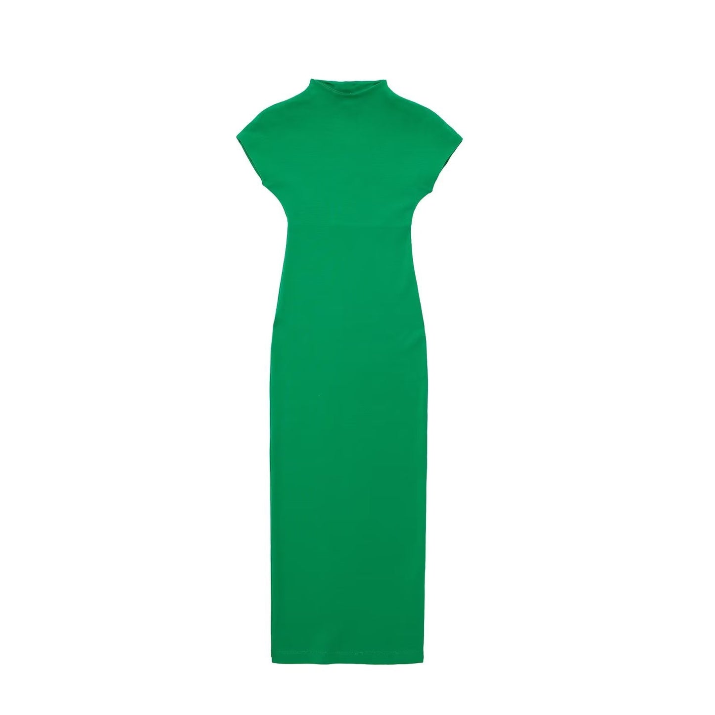 French Waist Slimming Cotton Midi Skirt Dress