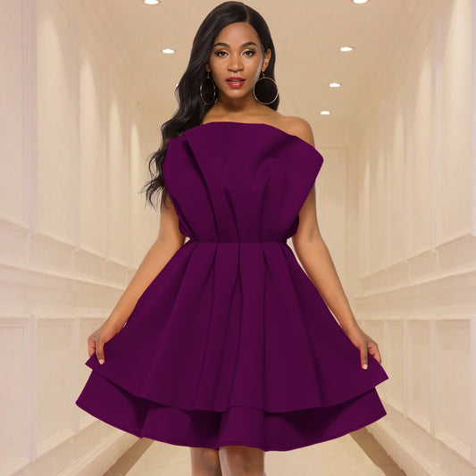 Women's Fashion Personalized Sexy Tube Top Dress