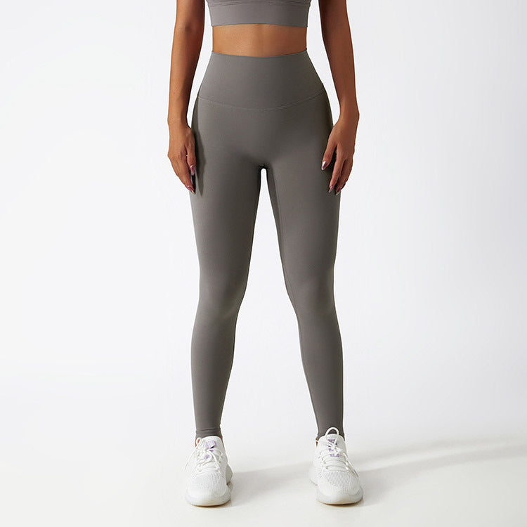 Cloud Breathable Yoga Dress Women's High Waist Hip Lifting Cropped Pants