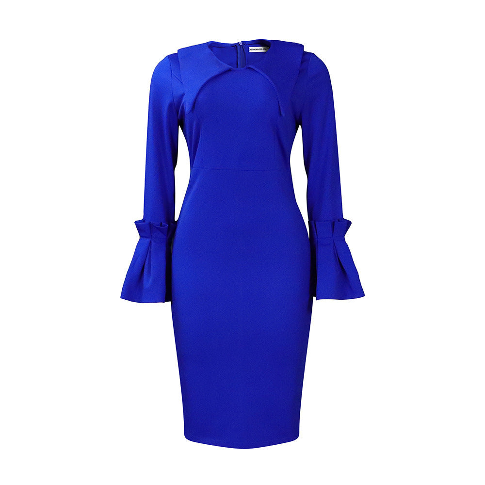 Fashion Temperament Ol Professional Sheath Pencil Skirt