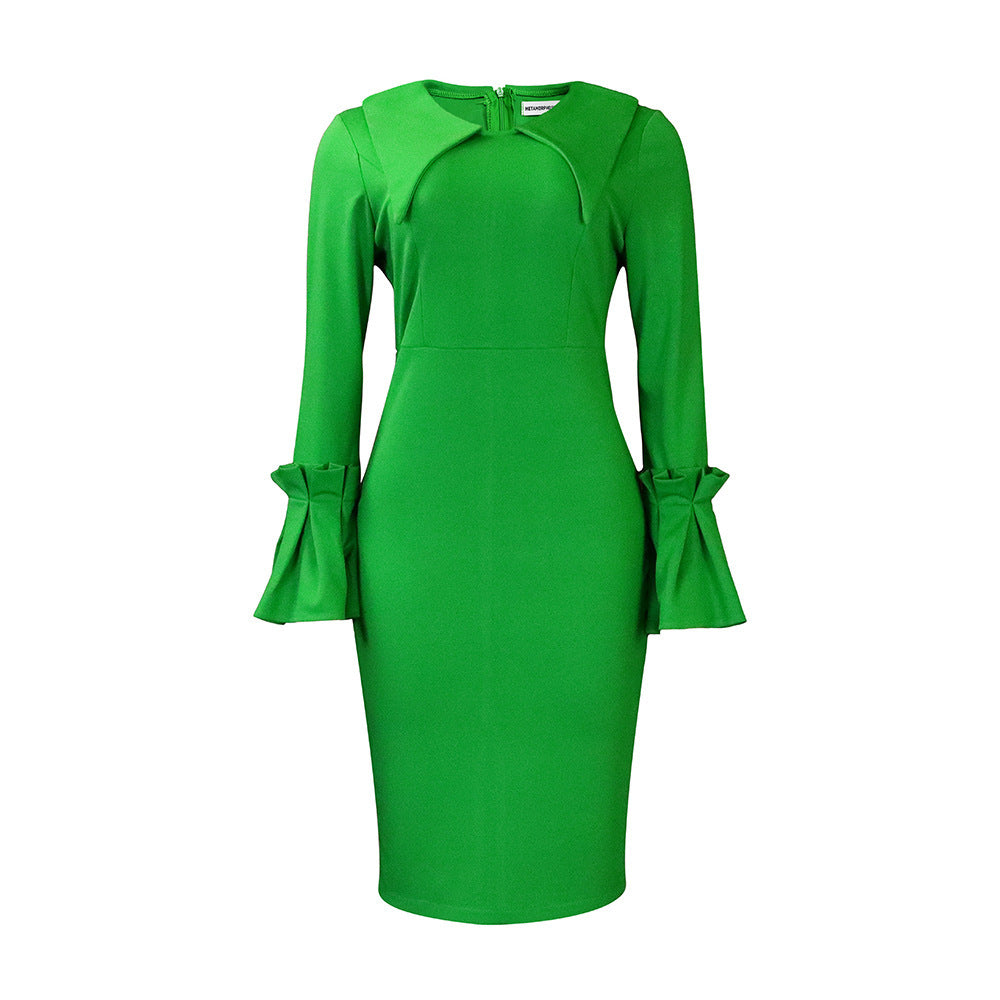 Fashion Temperament Ol Professional Sheath Pencil Skirt