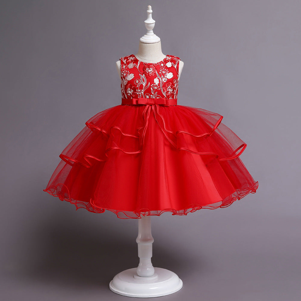 Fashion Personalized Girls' Short Dress