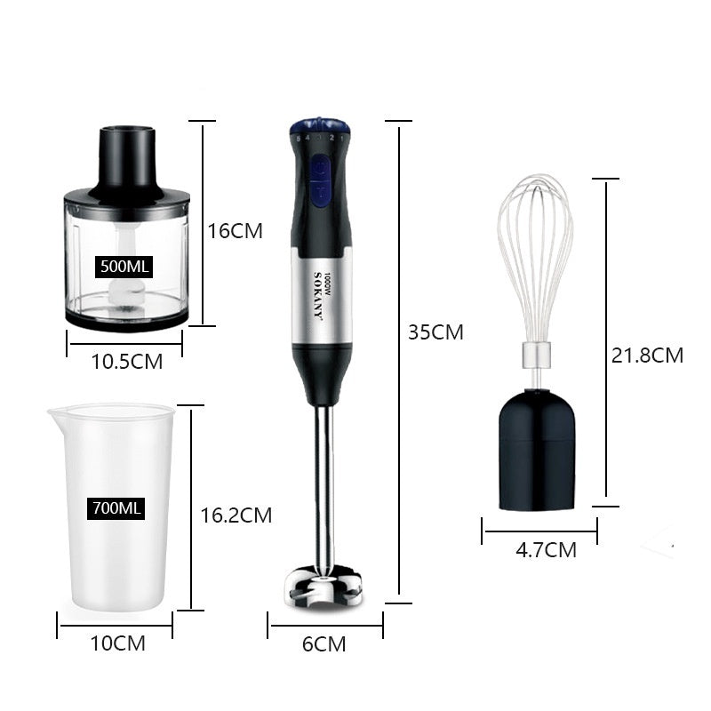 Multifunctional Household Electric Whisk Fruit Supplement Crushing