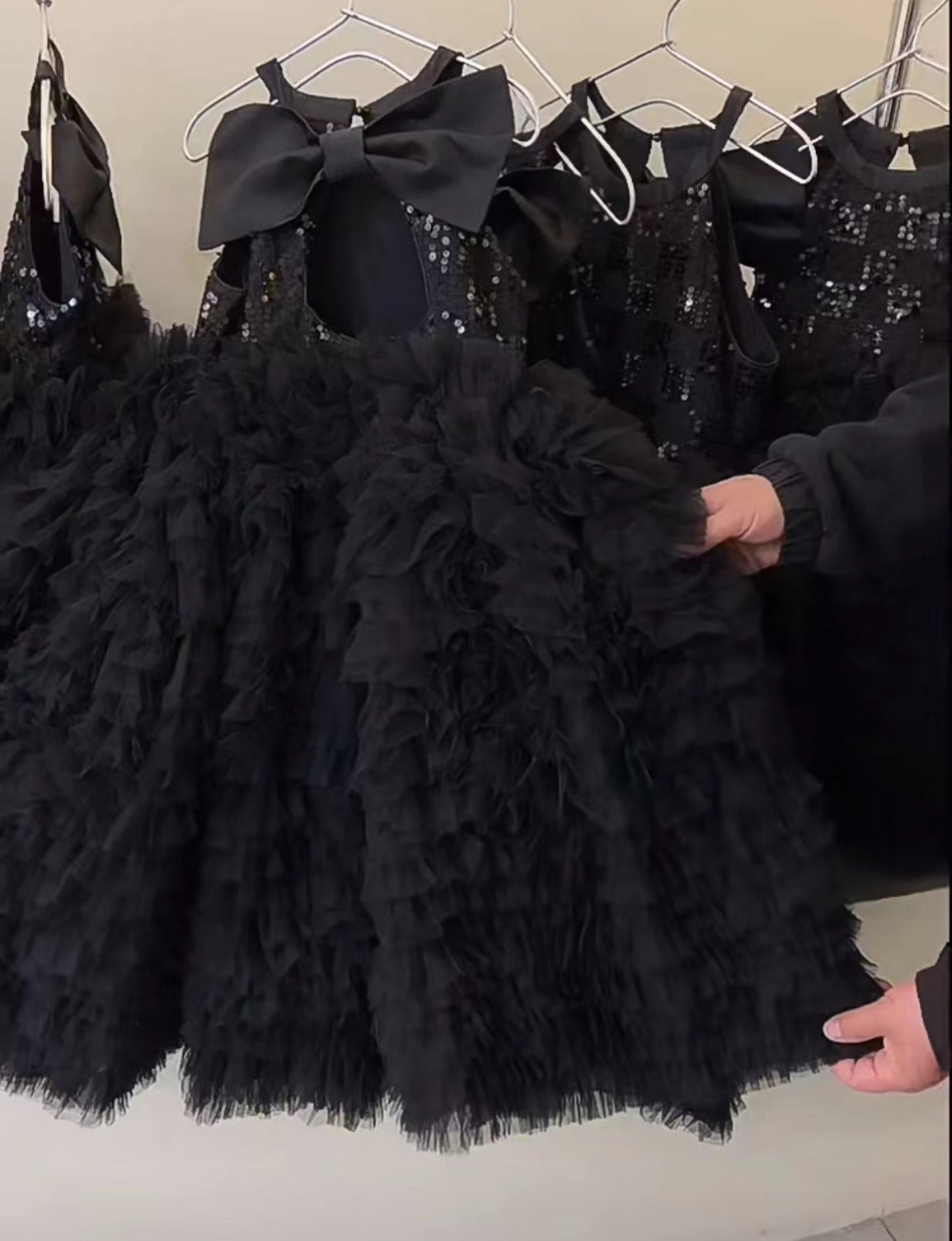 Girls' Vest Umbrella Princess Butterfly Dress